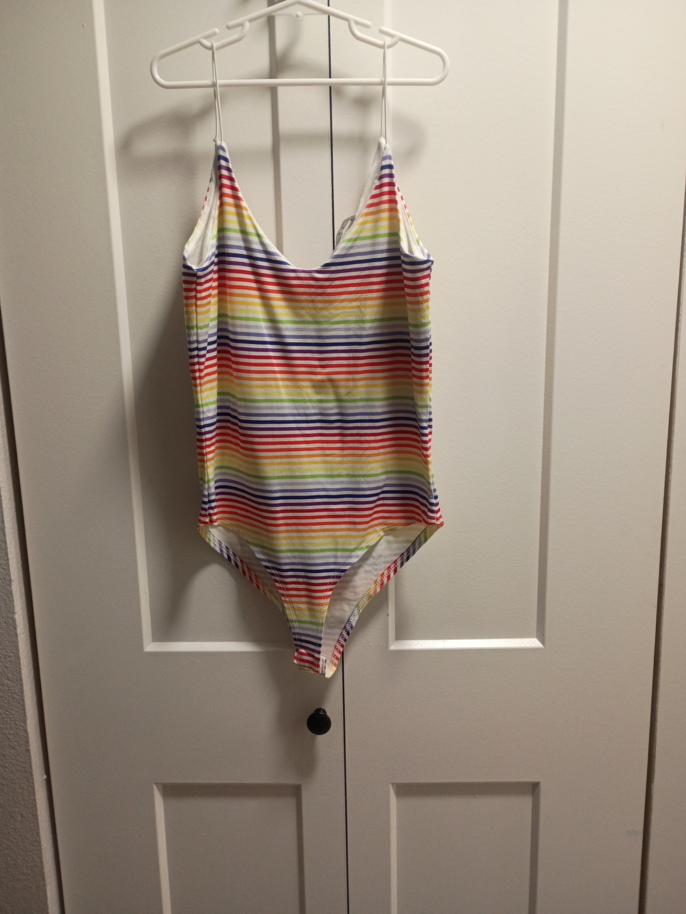 gaze Rainbow Stripe One-Piece Swimsuit - Picture 2 of 3